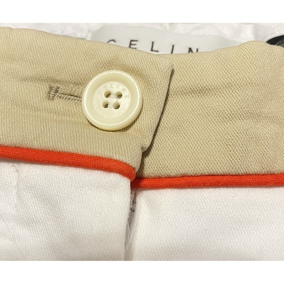 Celine Bermuda White Preppy Shorts Size 36/XS Quiet Luxury Old Money Summer - Picture 13 of 16